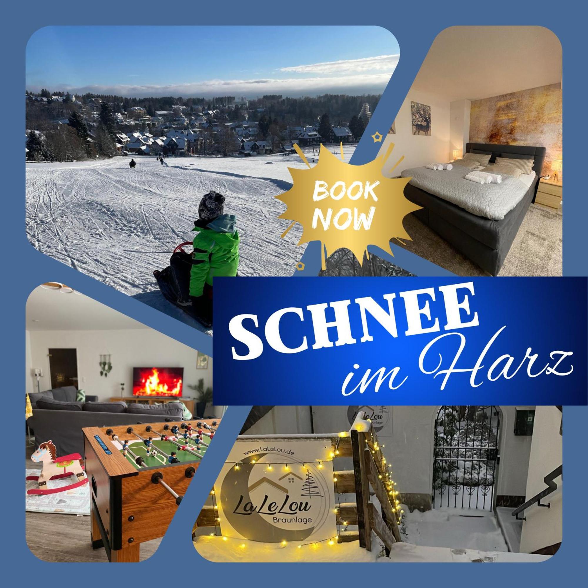 Lalelou Braunlage, Perfekt Fuer Familien, Zentral Mit Garten 120qm, Inkl Waeschepaket Und Wlan, Boxspringbett, 6 Personen * Braunlage